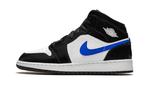 Air Jordan 1 Mid Black Racer Blue White - maat 38 (Sneakers), Kleding | Dames, Schoenen, Verzenden, Nieuw, Sneakers of Gympen