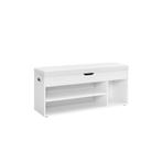 Schoenenbank Vintage Bruin - Wit | Retourdeal | 40% Korting!, Huis en Inrichting, Kasten | Schoenenkasten, Ophalen of Verzenden