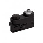Pendel adapter 3-fase rails | Zwart, Ophalen of Verzenden, Nieuw, Kunststof, Modern