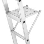 Werkplatform ladderbankje met ruimte voor materialen - st..., Nieuw, Ophalen of Verzenden, Ladder, Opvouwbaar of Inschuifbaar