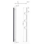 Elektrische Design Radiator Sanicare Plug & Play 172x60 cm, Doe-het-zelf en Verbouw, Verwarming en Radiatoren, Ophalen of Verzenden