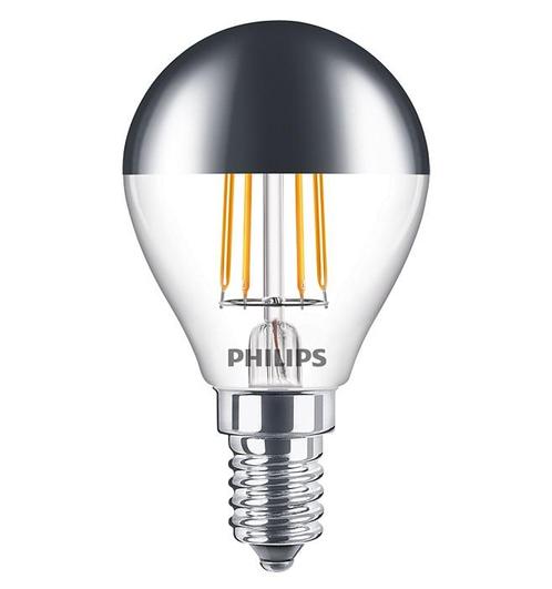 OP=OP Philips LED kopspiegellamp Zilver E14 4W 397lm 2700..., Huis en Inrichting, Lampen | Overige, Nieuw, Ophalen of Verzenden