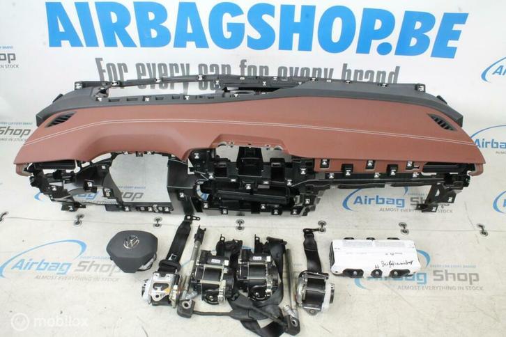 Airbag set Dashboard bruin HUD wit stiksel Volkswagen ID.5, Auto-onderdelen, Dashboard en Schakelaars, Gebruikt, Volkswagen
