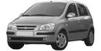 Hyundai Getz 2002-2005 Koplamp Links (Koplampen), Auto-onderdelen, Verlichting, Nieuw, Verzenden