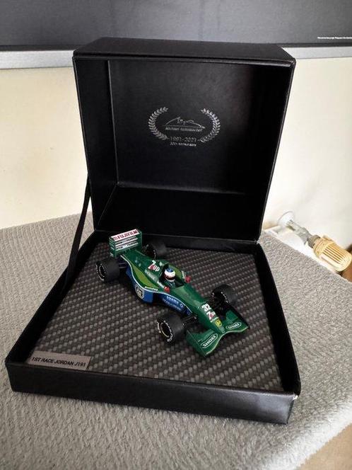 IXO 1:43 - Modelauto - Michael Schumacher Jordan 191 #32 1ª, Hobby en Vrije tijd, Modelauto's | 1:5 tot 1:12