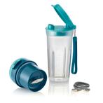 Tupperware UrbanMax Draadloze Blender BlauwTransparant, Huis en Inrichting, Keuken | Tupperware, Ophalen of Verzenden, Nieuw, Blauw