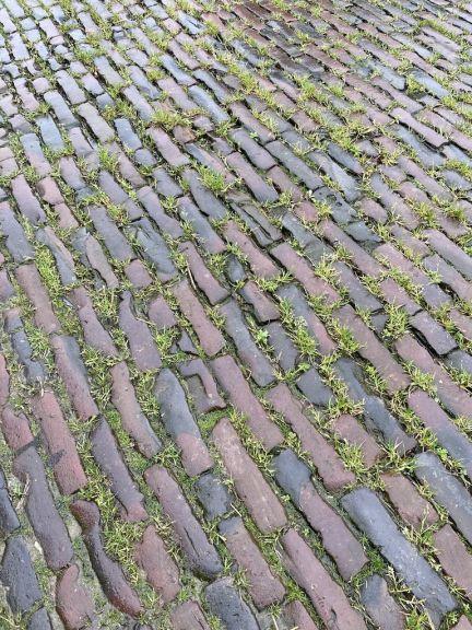 Oude gebakken waalformaten Nieuw-dijk (op pallets), Tuin en Terras, Tegels en Klinkers, Keramiek, Ophalen of Verzenden