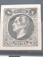 België 1864 - Propositions de Fisch Type II - Leopold I in, Gestempeld