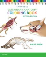 9781455776849 Veterinary Anatomy Coloring Book, Boeken, Verzenden, Zo goed als nieuw, Saunders Saunders