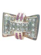 Zonder Minimumprijs - Ring - 14 karaat Zilver, Roségoud, Nieuw