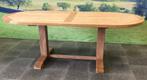 Geneva dining tuintafel 220x100xH77,5 cm ovaal teak, Tuin en Terras, Tuintafels, Ophalen of Verzenden, Nieuw, Teakhout