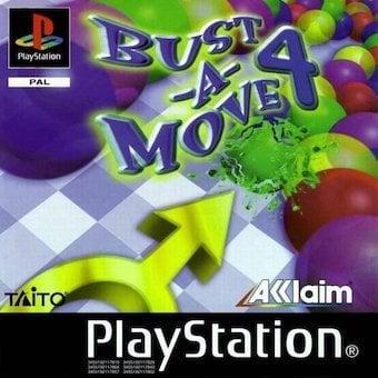 Bust A Move 4 (PS1 Games) (Playstation 1), Spelcomputers en Games, Games | Sony PlayStation 1, Zo goed als nieuw, Ophalen of Verzenden