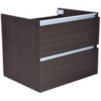 Wiesbaden Vision Onderkast Met 2 Laden - 60x46cm - Houtnerf, Ophalen of Verzenden, Nieuw