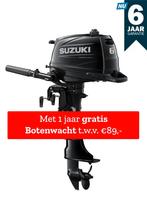 Suzuki buitenboordmotor 6 pk - DF6A - Kortstaart - Zwart, Ophalen of Verzenden, Nieuw, Benzine, 5 tot 10 pk