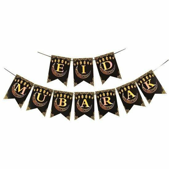 Polo Norte - Mubarak Banner Ramadan docoratie, Tuin en Terras, Overige Tuin en Terras, Verzenden