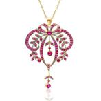 Zonder minimumprijs - Ketting met hanger - 8 karaat Zilver,