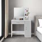 Compacte Kaptafel met Spiegel en Uittrekbare Lade - 90x40 cm, Huis en Inrichting, Tafels | Kaptafels, Modern design, Gebruikt