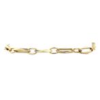 Gouden vintage closed forever armband 14 krt, Sieraden, Tassen en Uiterlijk, Armbanden, Ophalen of Verzenden, Nieuw