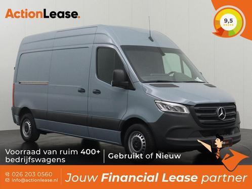 Mercedes Sprinter Bestelbus L2 H2 2021 Diesel Automaat, Auto's, Mercedes-Benz, Lease, Zwart, Automaat, Financial lease, BTW verrekenbaar