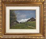 Giovanni Colmo (1867-1947) - Paesaggio in Valle DAosta, Antiek en Kunst, Kunst | Schilderijen | Klassiek