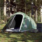 vidaXL Tunneltent 2-persoons waterdicht groen, Caravans en Kamperen, Tenten, Verzenden, Nieuw, Tot en met 2