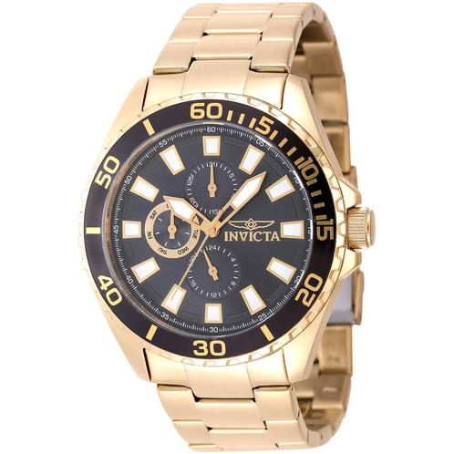 Invicta - 4757 - yellow, Sieraden, Tassen en Uiterlijk, Horloges | Dames, Verzenden