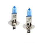 SuperWhite Blauw H1 55W/12V/4200K Halogeen Lampen, set á 2 s, Auto-onderdelen, Verzenden, Nieuw