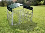 Mobiele paardenstal 3 x 3,6 mtr incl panelen, Ophalen of Verzenden, Nieuw