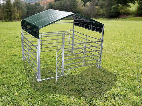 Mobiele paardenstal 3 x 3,6 mtr incl panelen, Dieren en Toebehoren, Paarden en Pony's | Overige Paardenspullen, Nieuw, Ophalen of Verzenden