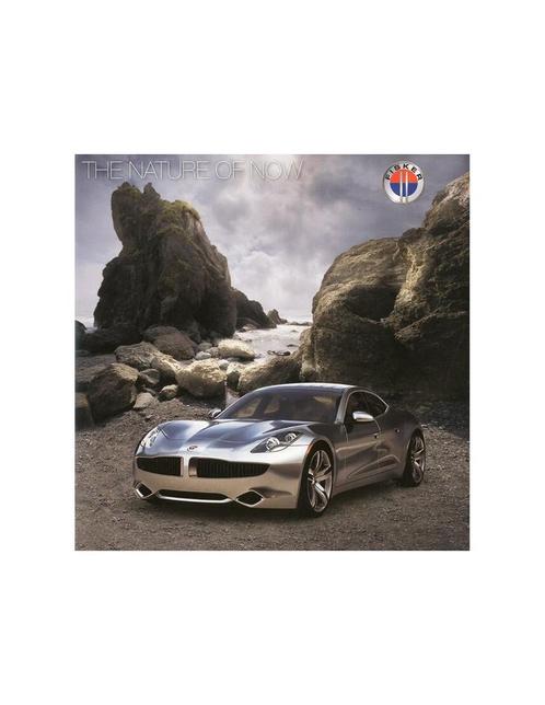 2009 FISKER KARMA BROCHURE ENGELS, Boeken, Auto's | Folders en Tijdschriften