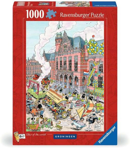 Fleroux - Groningen Puzzel (1000 stukjes) | Ravensburger -, Hobby en Vrije tijd, Denksport en Puzzels, Nieuw, Verzenden