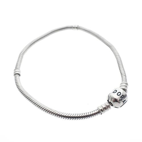 Pandora armband; Zilver; Snake Chain | 20 cm, Sieraden, Tassen en Uiterlijk, Armbanden, Overige kleuren, Gebruikt, Zilver, Ophalen of Verzenden