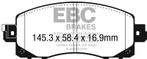 EBC 2022+ Subaru WRX 2.4T / 18-23 Subaru Crosstrek Redstuff, Ophalen of Verzenden, Nieuw