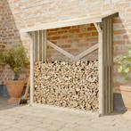 Haardhout Berging Grenen Hout 180 cm, Tuin en Terras, Haardhout, Verzenden, Elzenhout