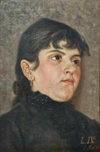 Luigi Nono (1850-1918) - Ritratto di donna