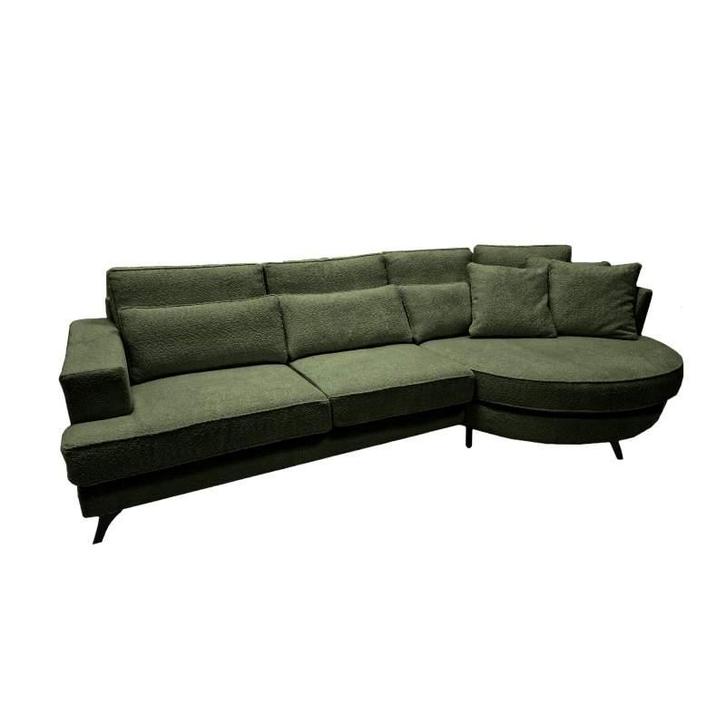 Loungebank Clinge - loungebanken - Groen, Huis en Inrichting, Banken | Sofa's en Chaises Longues, Nieuw, Stof