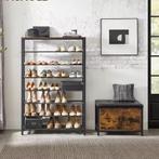 Hoog Schoenenrek met 7 Planken – Ruimtebesparend Metalen Sch, Verzenden, Nieuw