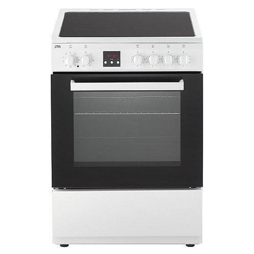 ETNA FIV760WIT Inductiefornuis 60cm, Witgoed en Apparatuur, Fornuizen, Vrijstaand, 4 kookzones, Grill, Hete lucht, Nieuw, Inductie
