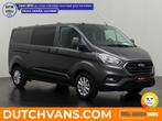 Ford Transit Custom 2.0TDI Dubbele-cabine 2018 L2 H1 Diesel, Nieuw, Dealer onderhouden, Ford, Zilver of Grijs