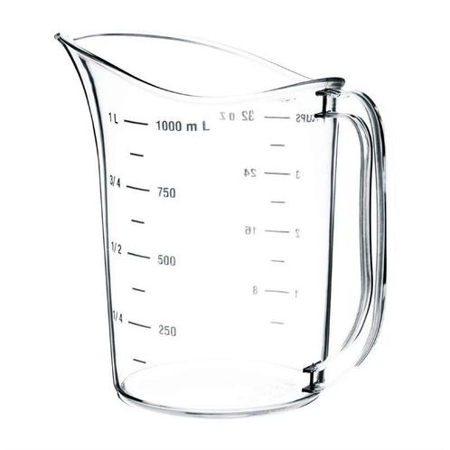 Maatbeker polycarbonaat - 1 liter, Zakelijke goederen, Horeca | Keukenapparatuur, Nieuw in verpakking, Verzenden
