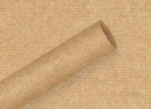 Inpakpapier Cadeaupapier Natron Kraft Bruin 6 rollen, Hobby en Vrije tijd, Knutselen, Overige typen, Nieuw, Ophalen of Verzenden