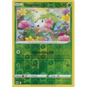 Shaymin 014/189 Reverse Holo Astral Radiance, Hobby en Vrije tijd, Verzamelkaartspellen | Pokémon, Losse kaart, Nieuw, Foil, Ophalen of Verzenden