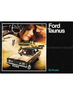 1972 FORD TAUNUS BROCHURE NEDERLANDS, Boeken, Auto's | Folders en Tijdschriften, Nieuw, Author, Ford