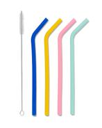 HEMA Siliconen rietjes - 4 stuks, Huis en Inrichting, Keuken | Servies, Verzenden, Nieuw