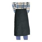 Kokssloof katoen zwart - 50x100cm, Verzenden, Nieuw in verpakking