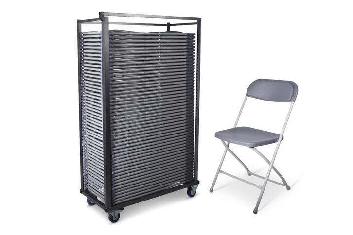 Supercombi | Klapstoel Milo + trolley, Huis en Inrichting, Stoelen, Nieuw, Kunststof, Ophalen of Verzenden