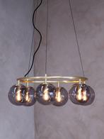 Dyberg Larsen - Plafondlamp - Como Chandelier - messing/rook