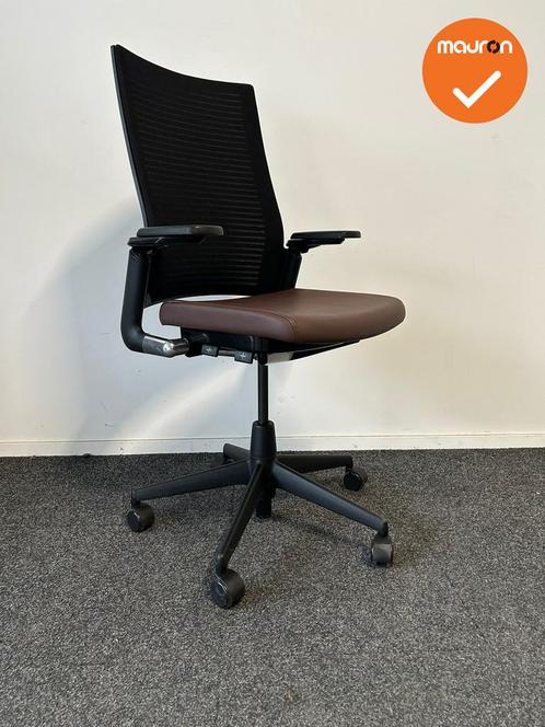 Ahrend 2020 bureaustoel  - refurbished - Bruin kunstleer - h, Zakelijke goederen, Kantoor en Winkelinrichting | Kantoormeubilair en Inrichting