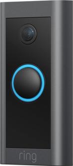 Ring Video Deurbel Wired Slimme Deurbel - Bedraad - Zwart, Ophalen of Verzenden, Zo goed als nieuw