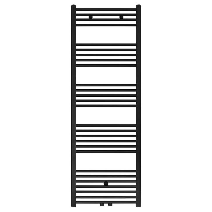 Handdoekradiator Max Eco 160x50 cm - 930 Watt Zwart, Doe-het-zelf en Verbouw, Verwarming en Radiatoren, Verzenden